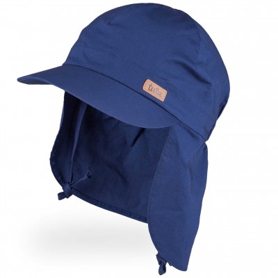 TUTU kepurė su snapeliu, kaklo apsauga ir raišteliais (mėlyna)